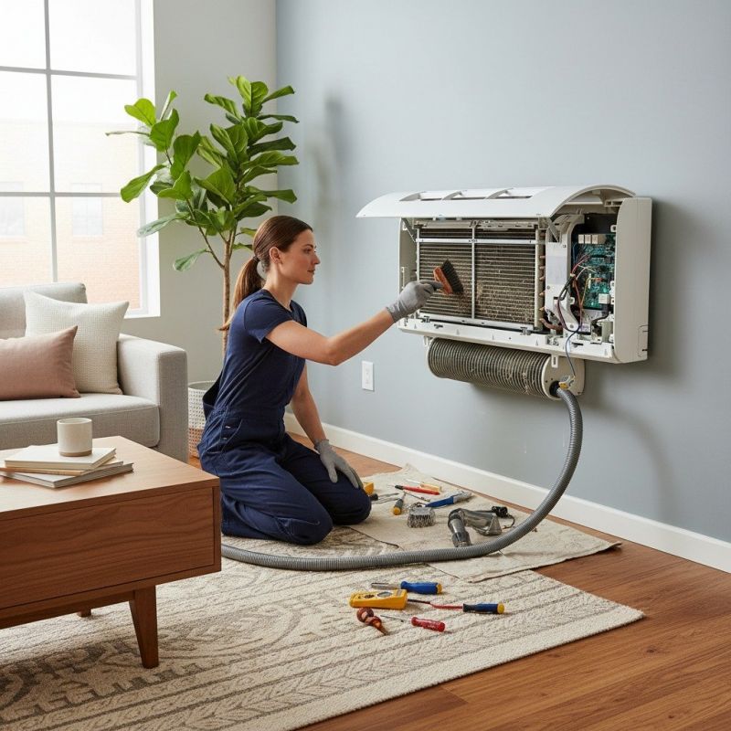 Ductless Ac Installation detail
