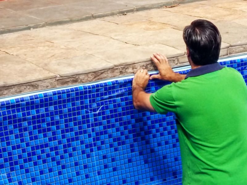 Vinyl Pool Fence Installation
