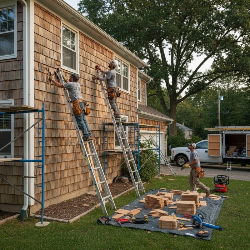 Wood Shingles Repair